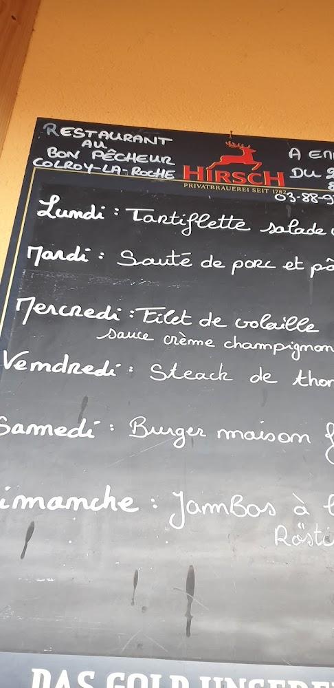 Au Bon Pêcheur - Menu Image 3